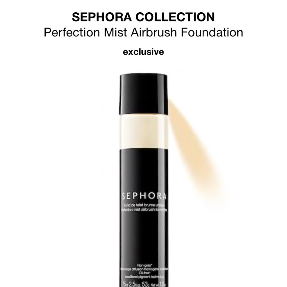 Sephora Airbrush Perfect Mist Foundation